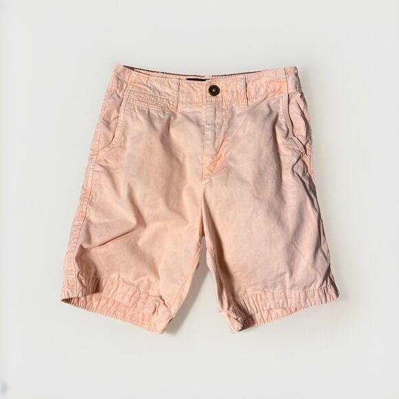American Eagle Outfitters Prep Shorts Womens‎ Size 26 Orange Bermuda - Picture 5 of 6